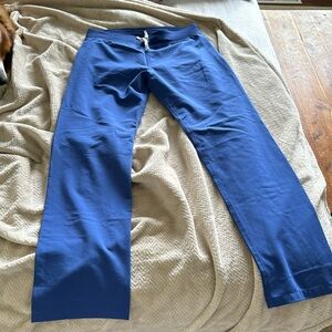 Figs Livingston Bottoms, Size M Tall, Color Denim